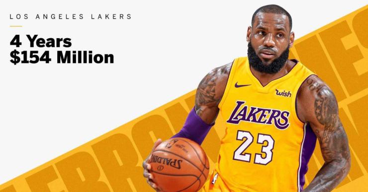  湖人交易传闻再起，詹姆斯表态愿留队至退役  